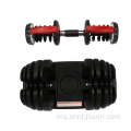 Berat tahap 12 yang boleh laras dumbbells